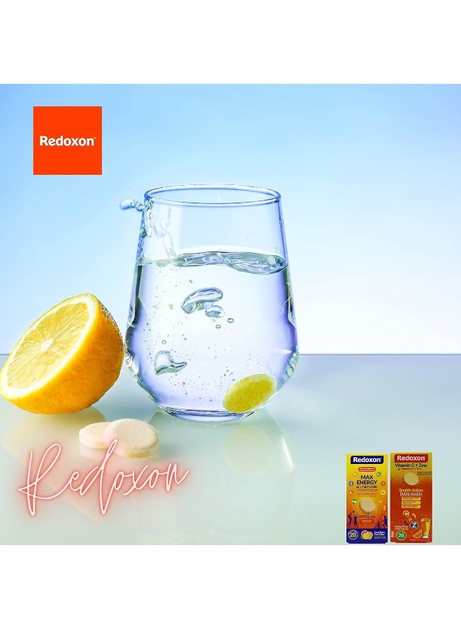 Redoxon Max Energy Citrus Flavor Effervescent Tablets for Adults - Image 4