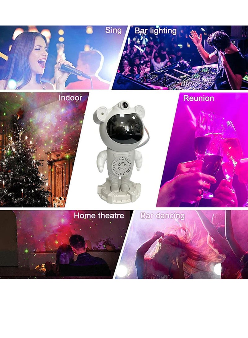 GENNEXT Star Projector Galaxy Light for Bedroom and party with Music Speaker - Image 1