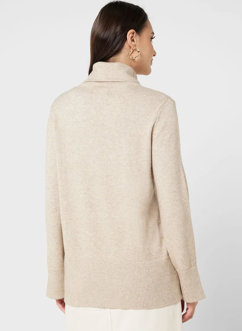 ONLY Turtle Neck Knitted Sweater