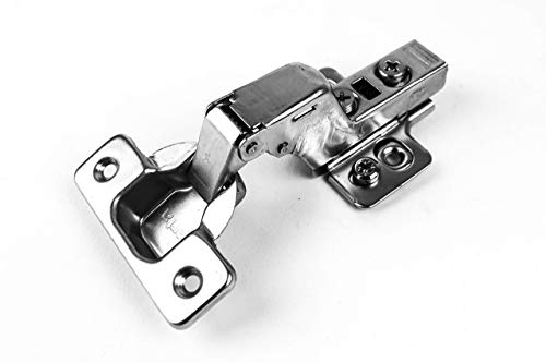 Berta 50-Pack Inset Frameless Soft Close Hinges – 110° 3D Adjustable, Clip-On Concealed European Hinges with Screws for Kitchen, Bathroom, Closet Cabinets – Ideal for Modern Cabinets - Image 3