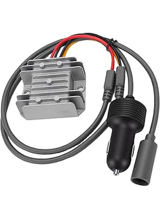 Mini 12V to 30V 3.5A DC Step Up Converter Waterproof Power Supply for RV Marine Battery - Image 1