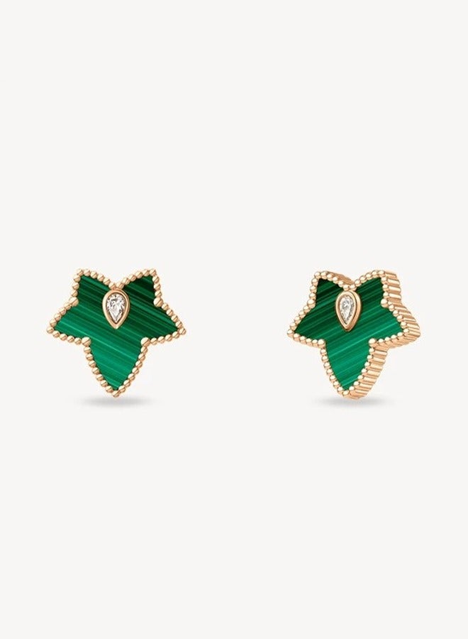 LOLA ROSE Women's Lola Rose Ivy Earrings - Delicate Rose Gold Leaf Design, Elegant Gift for Special Occasions - Image 1