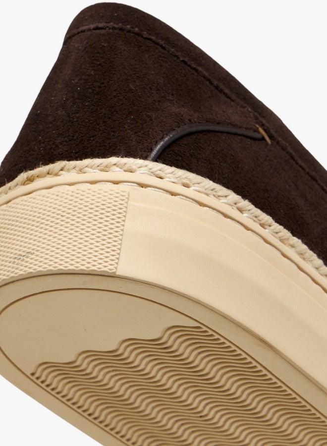 DUCHINI Men's Solid Slip-On Loafers - Image 5