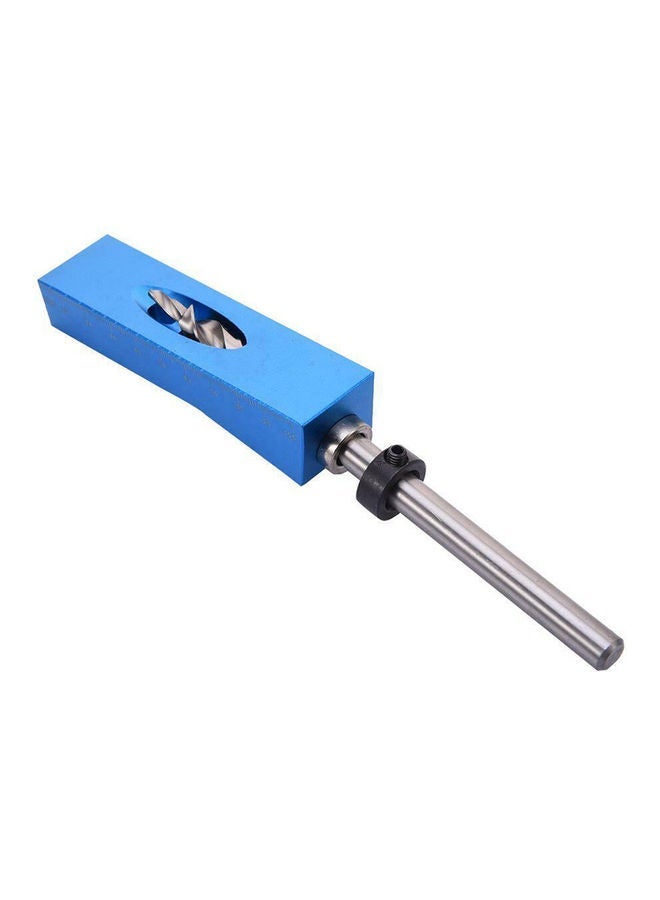 نيبمينينت Mini Magnetic Pocket Hole Jig Set Blue/Grey 18 x 2 15cm  - Image 5