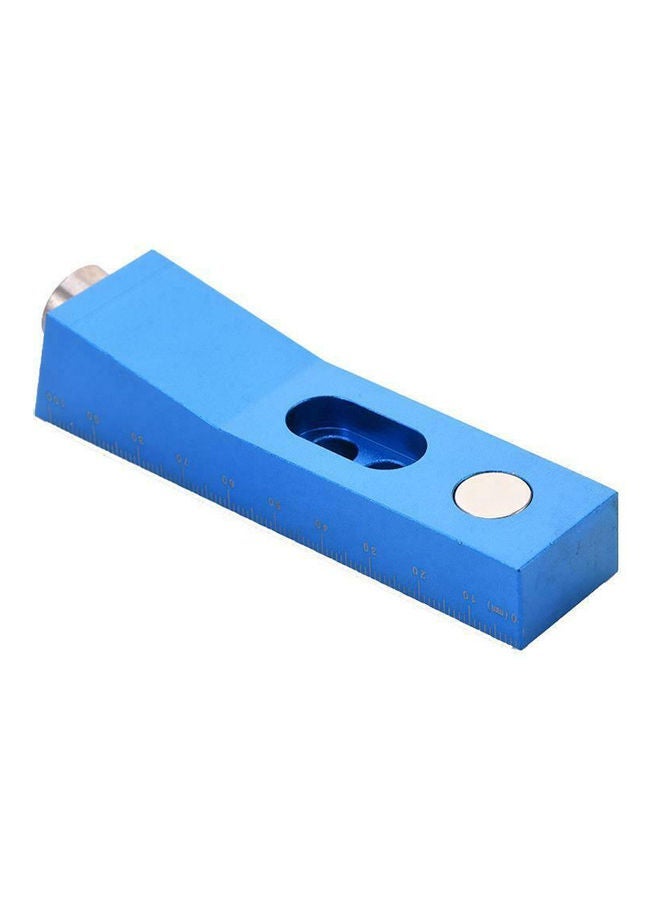 نيبمينينت Mini Magnetic Pocket Hole Jig Set Blue/Grey 18 x 2 15cm  - Image 3