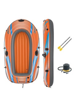 بست واي Bestway Kondor Elite 2000 Raft Set plus Oars & Pump 1.96m x 106cm - No:61141  - Image 1