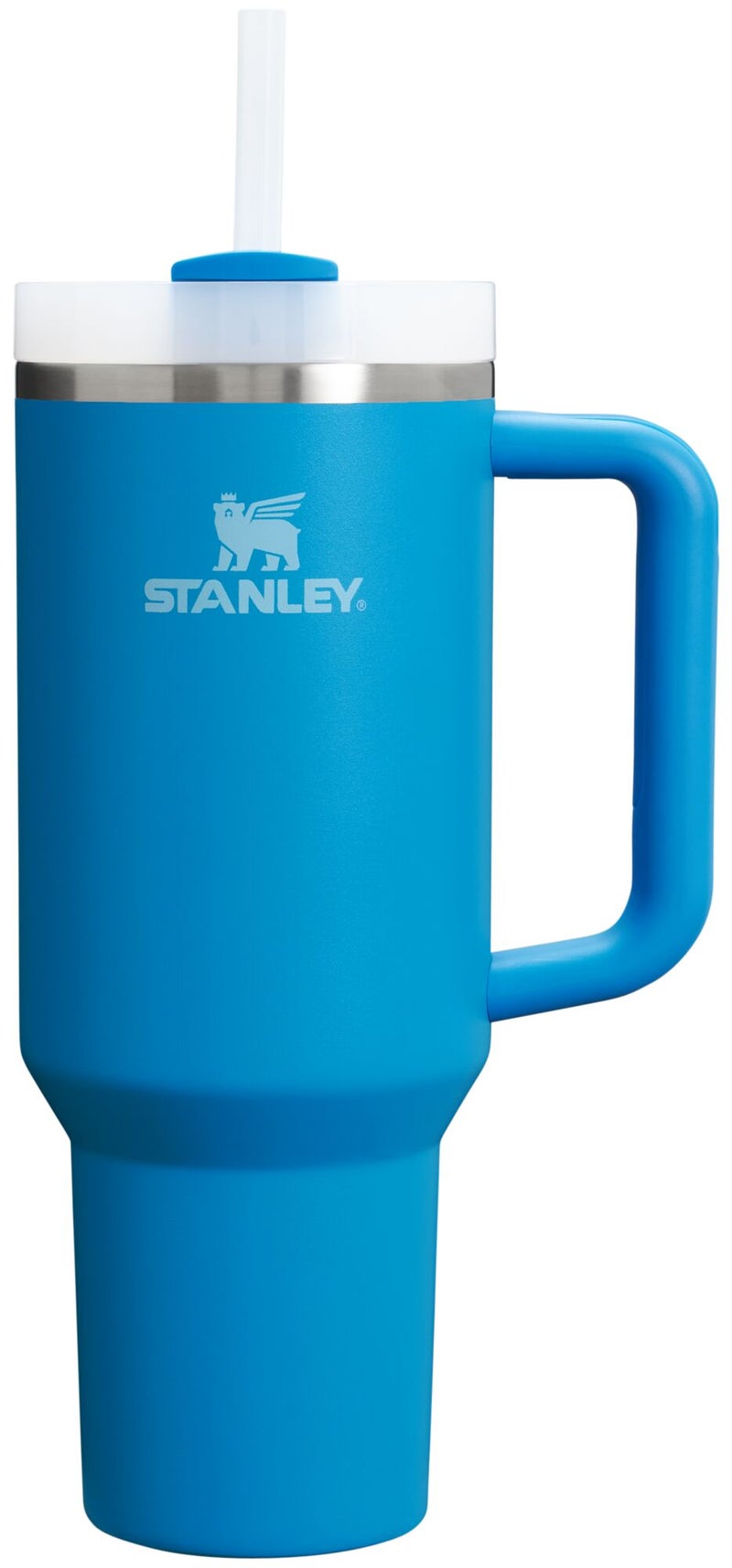 Stanley 40oz Stanley Quencher 2.0 Tumbler Insulated Travel Cup with Handle & Straw – Azure - Image 1
