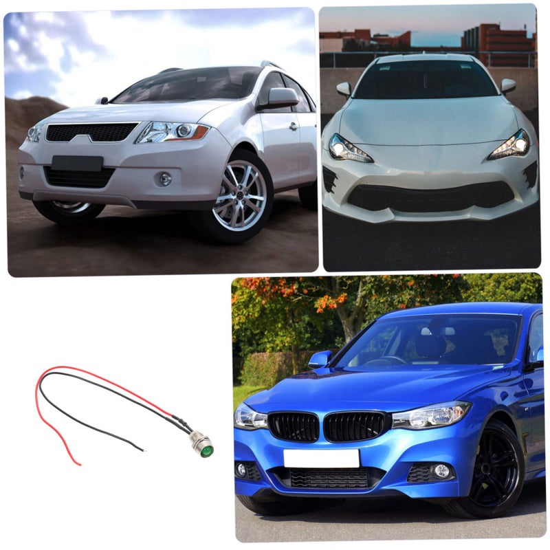 10Pcs Red LED Signal Indicator Lights with Wire for Vehicles and Equipment Easy Installation Low Power - Image 4