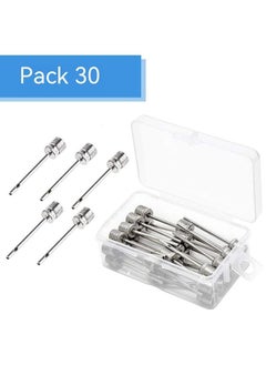 yongsheng 30Pcs Air Pump Needle, Inflation Needle for Basketball, Soccer Ball, Volleyball, Football, or Rugby Balls US Replacement Ball Pin Inflating  - Image 1