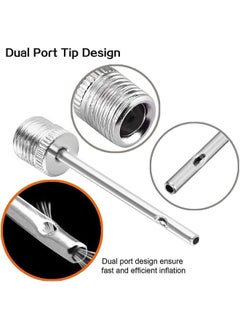 yongsheng 30Pcs Air Pump Needle, Inflation Needle for Basketball, Soccer Ball, Volleyball, Football, or Rugby Balls US Replacement Ball Pin Inflating  - Image 4