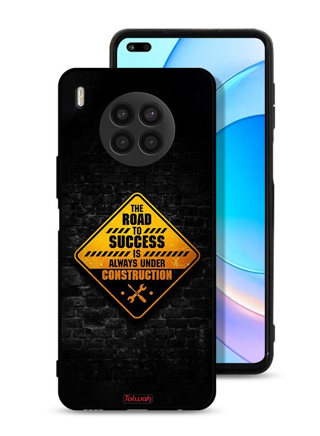 Tolwak Huawei nova 8i Protective Case Cover The Road To Success Is Always Under Construction - Image 1