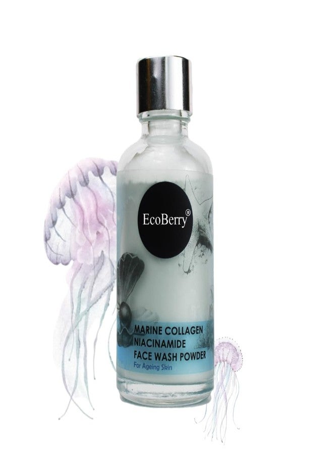 EcoBerry MARINE COLLAGEN FACE WASH POWDER - Image 1