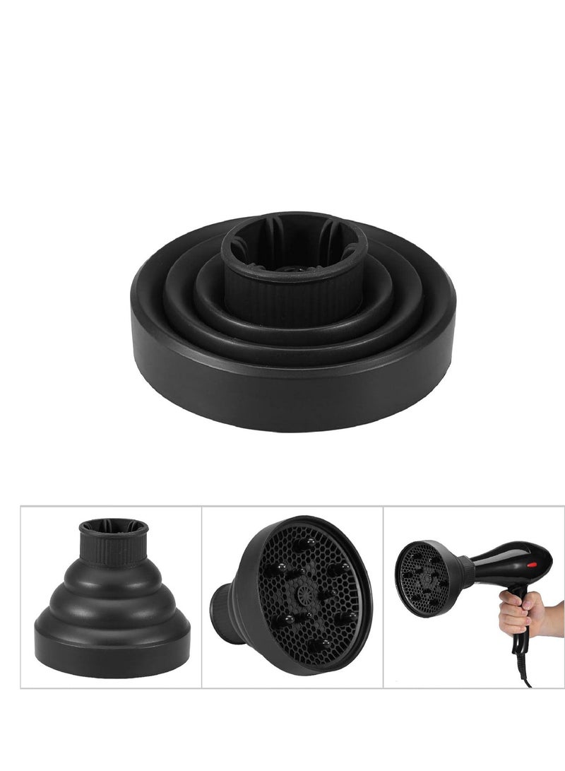 ناشر مجفف شعر قابل للطي من السيليكون - Image 4