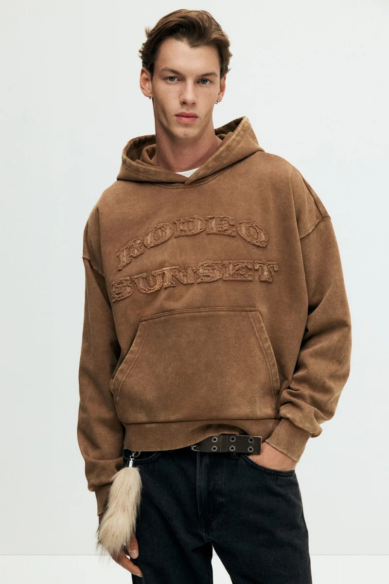 H&M Oversized Fit Washed hoodie
