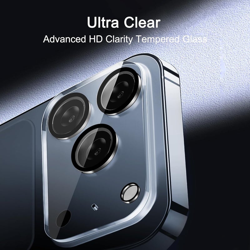 Ailun 3 Pack for iPhone 17 Pro Max Privacy Screen Protector [6.9 inch]+ 3 Pack Camera Lens Protector with Installation Frame,Dynamic Island Compatible,Anti Spy Tempered Glass[9H Hardness]-HD - Image 5