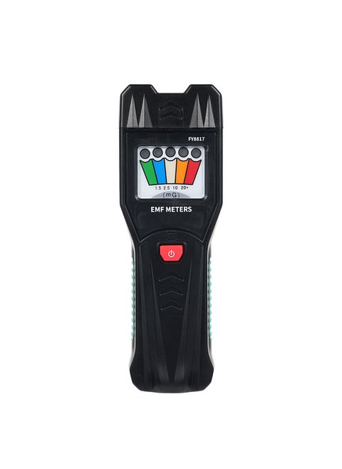 FY8817 Handheld EMF Meter with 5 LED Magnetic Field Detector, Household Electromagnetic Radiation Meter Magnetic Field Tester