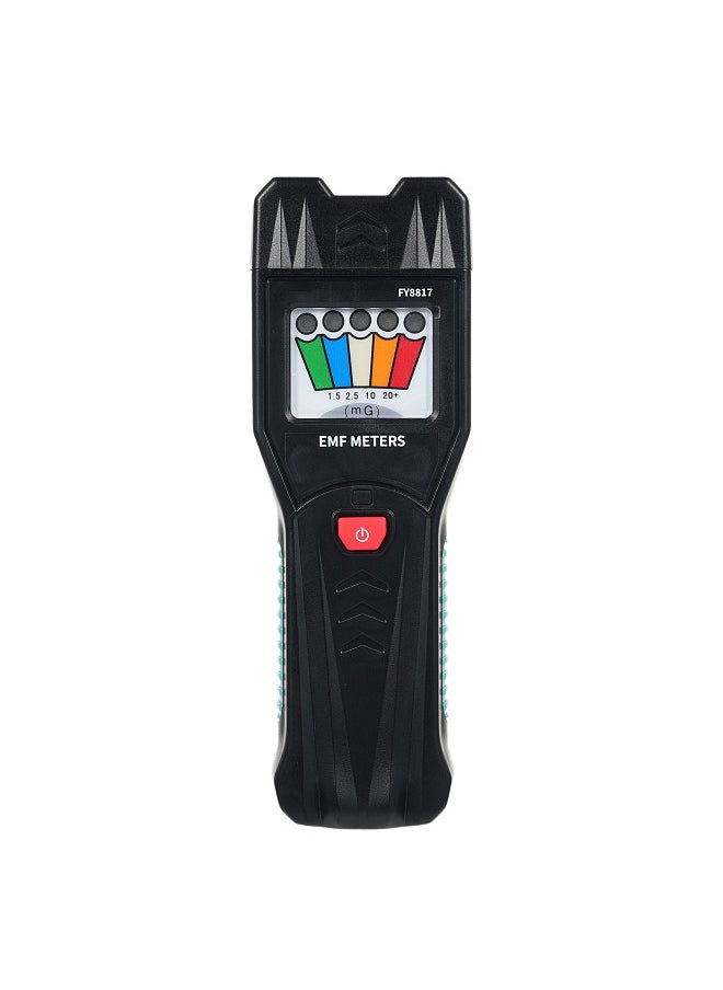 Lepmerk FY8817 Handheld EMF Meter with 5 LED Magnetic Field Detector, Household Electromagnetic Radiation Meter Magnetic Field Tester  - Image 1