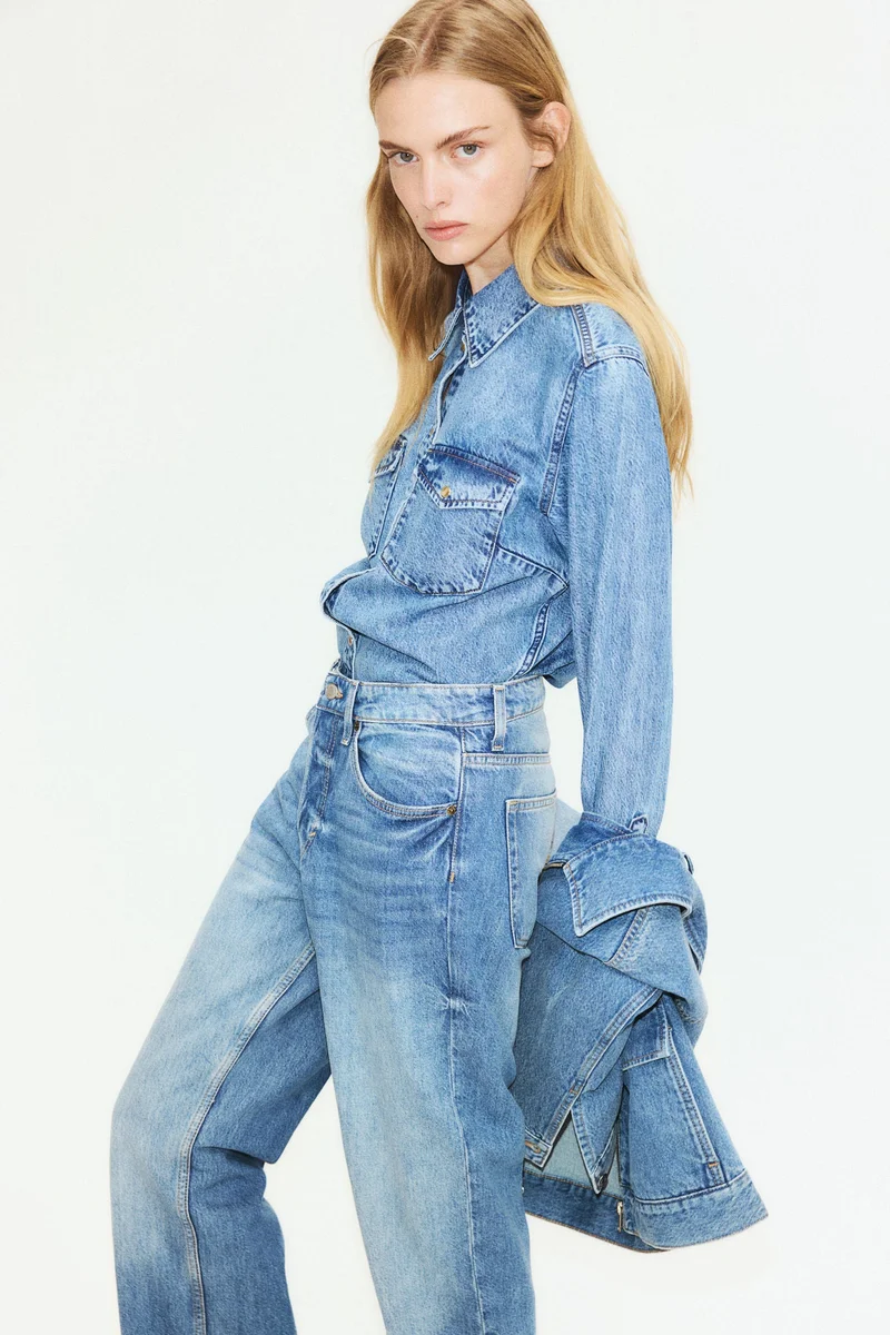 H&M Denim shirt