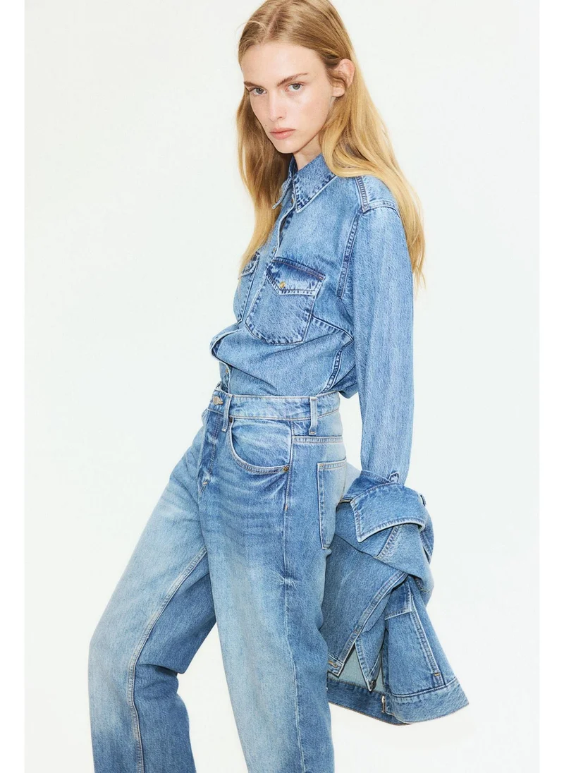 H&M Denim shirt