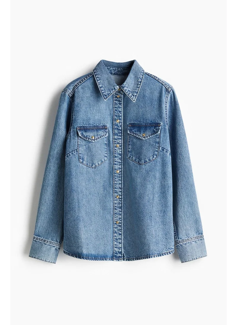 H&M Denim shirt