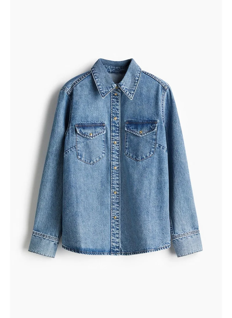 اتش اند ام Denim shirt