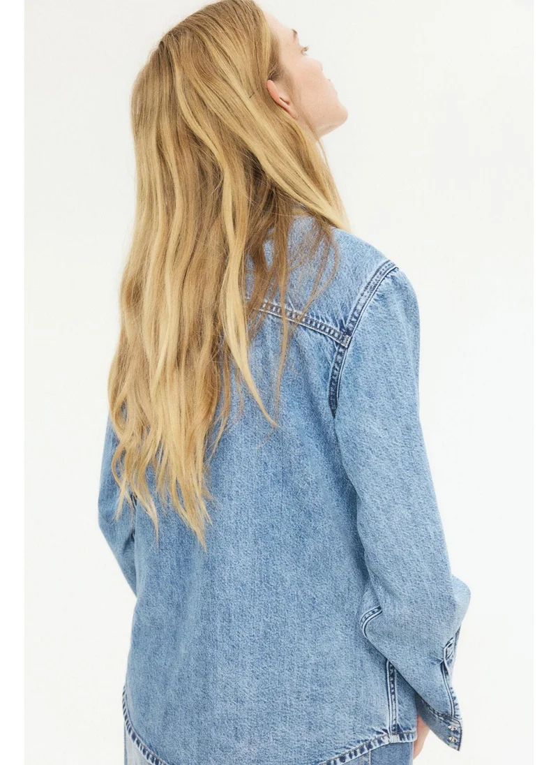 اتش اند ام Denim shirt