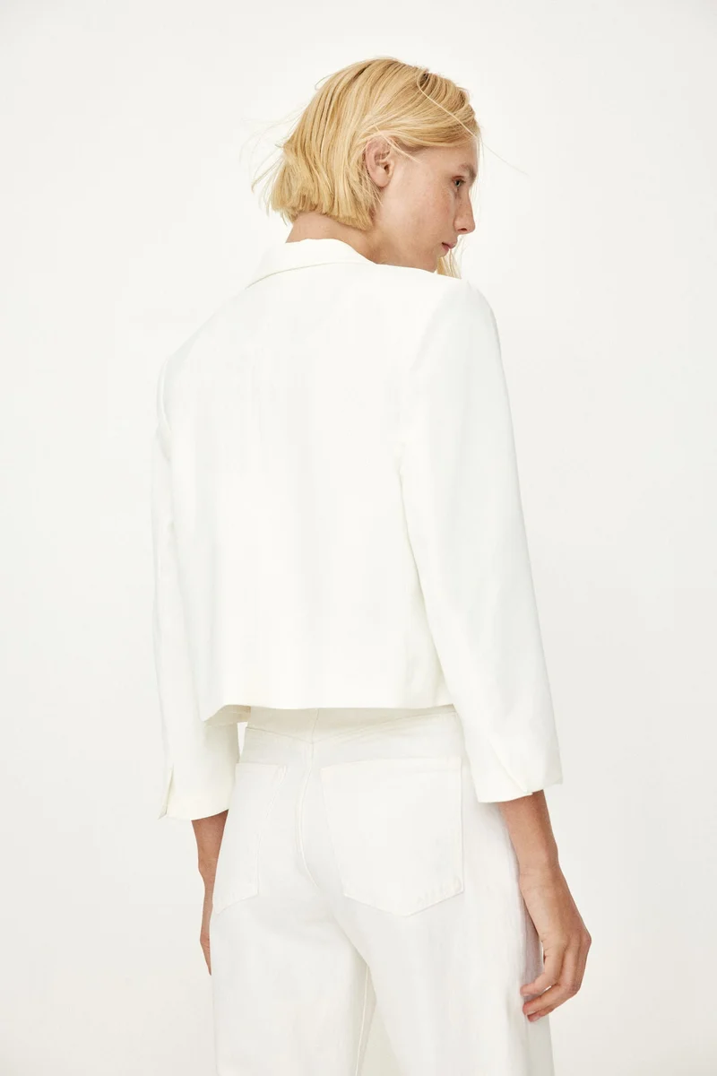 H&M Slit-cuff blazer