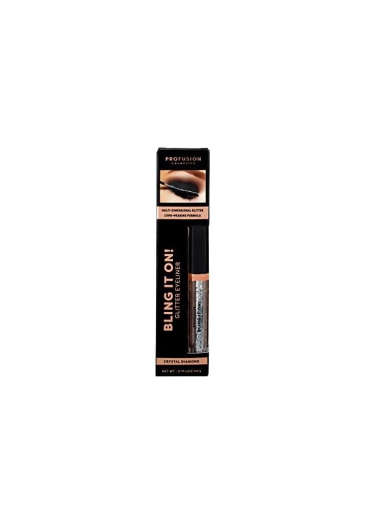 Profusion Cosmetics Glitter Eyeliner Adds Shimmering Golden Star Hue for Festive Party Look Raise Your Eye Look with Glamorous Glint at Every Step Premium Beauty Tool for Eye Catching Look - Image 3