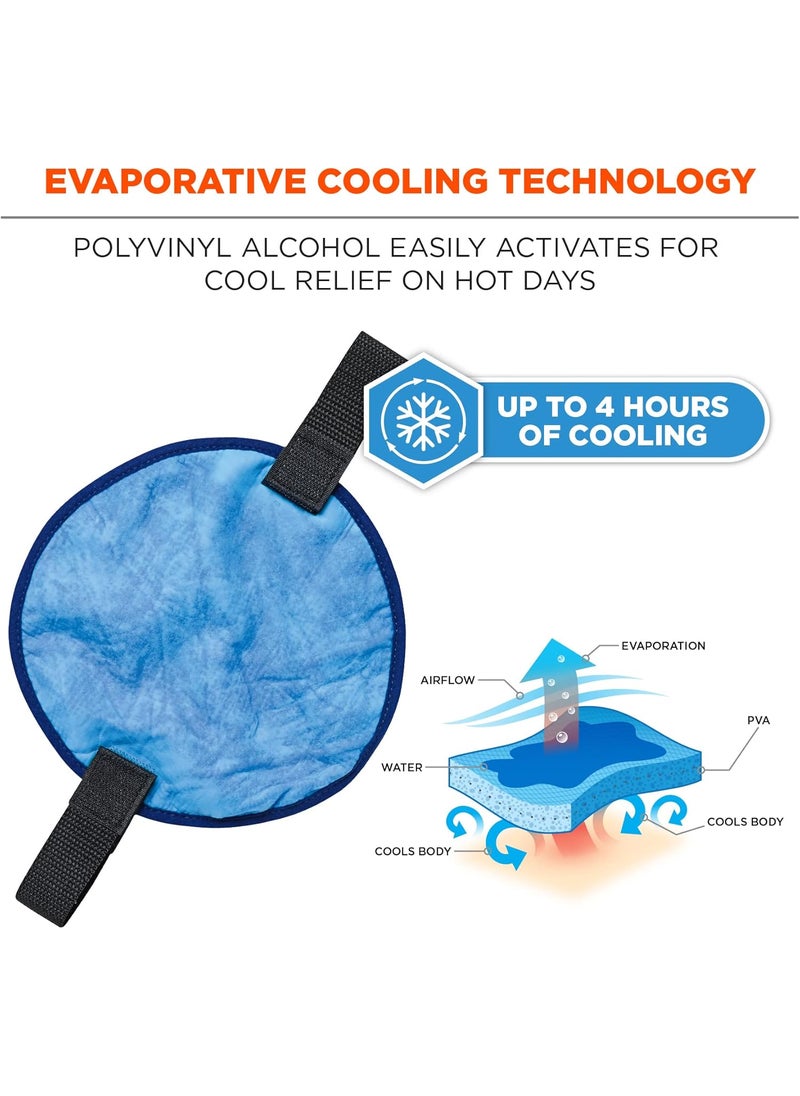 Ergodyne Ergodyne ChillIts 6715CT Hard Hat Cooling Top Insert  PVA 3Pack  - Image 4
