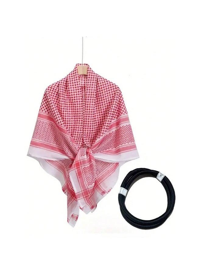 غطاء الرأس الغطرا العبيدية الكلاسيكي مع حبل الأقاليب – أسلوب عربي مسلم - Image 3
