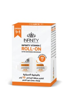 Infinity Infinity Vitamin C Roll-On Extra Whitening Deodorant - Buy 1 Get 1 Free  - Image 1