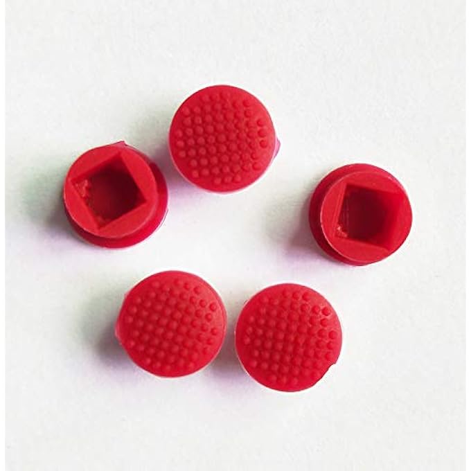 5 PCS TRACKPOINT KEYBOARD MOUSE RED CAP SOFT DOME LAPTOP POINTER FOR IBM LENOVO THINKPAD