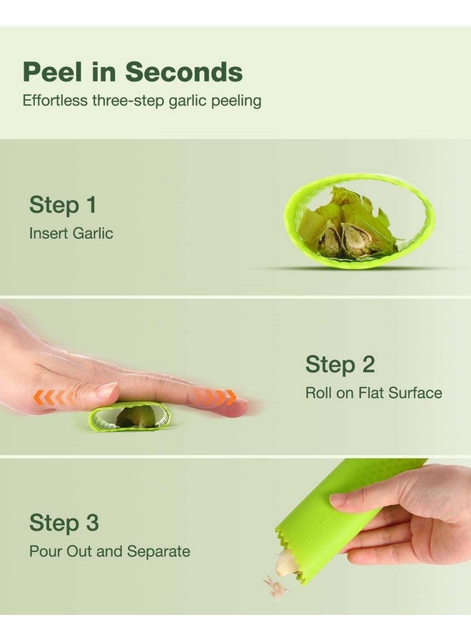 Vantic Garlic Press Rocker - Stainless Steel Garlic Crusher, Mincer and Chopper with Peeler & Scraper, Easy Kitchen Gadget for Effortless Smashing - Image 3