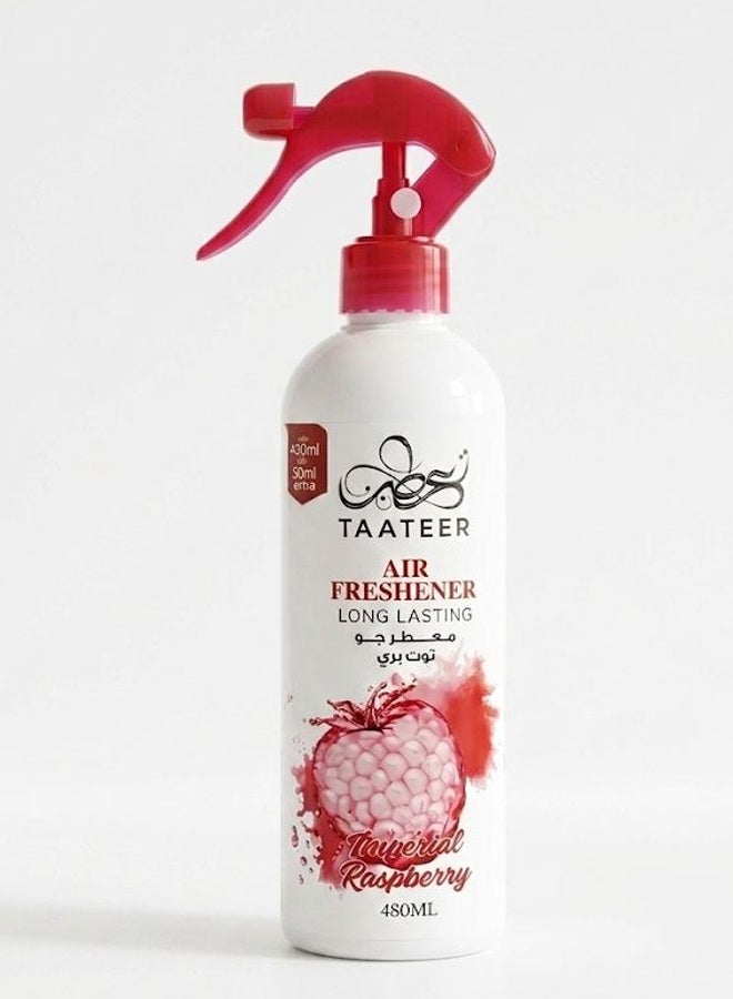 TAATEER AIR FRESHENER LONG LASTING Imperial RASPBERRY 480 ML - Image 3