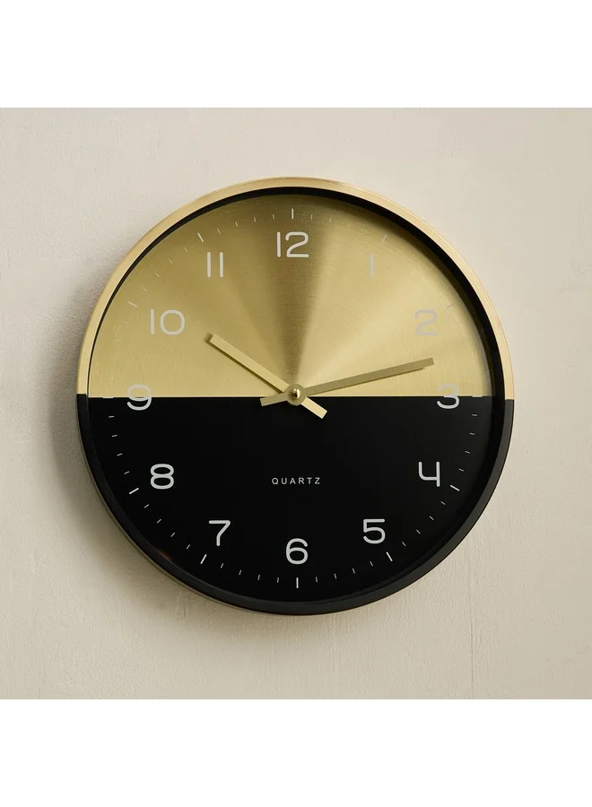 Home Box Mido Metal Wall Clock 30.5 X 4 X 30.5 Cm
