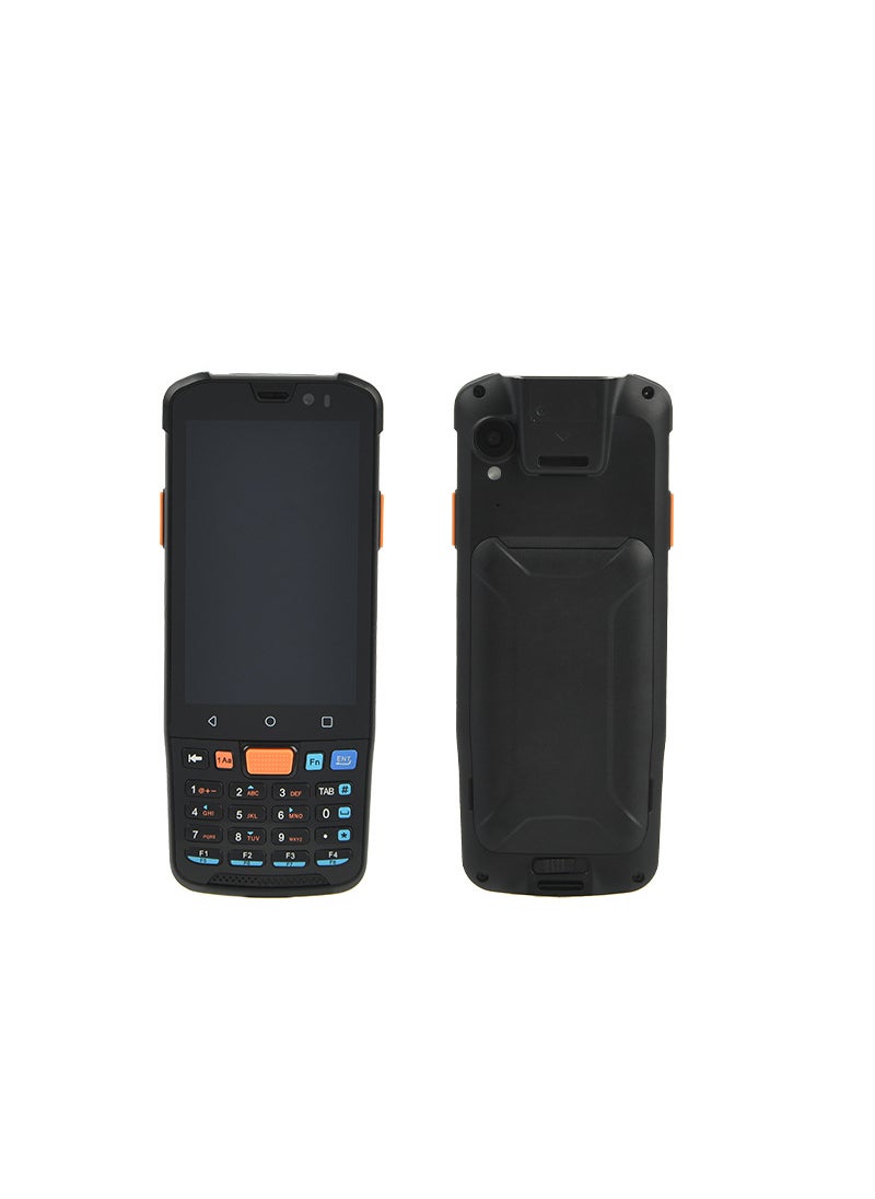 Generic - 4-inch Android Rugged PDA Inventory Scanner IP65 Industrial Data CollectorBlack Eurasian version Chinese software Black Eurasian version Chinese software - Image 1