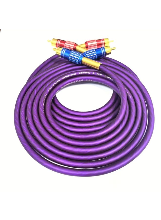 2 Pack 39 37 Inch Coaxial RCA Audio Cables Male to Male for TV Speaker - Image 5