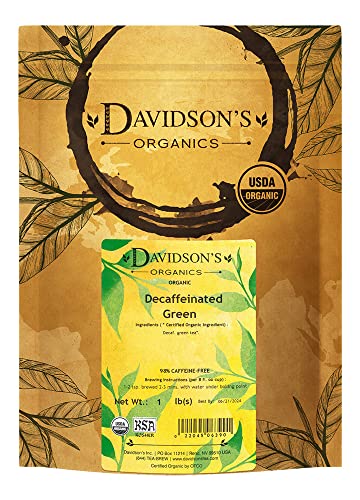 Davidson's Davidsons Tea Bulk Decaf Green 16Ounce Bag - Image 1