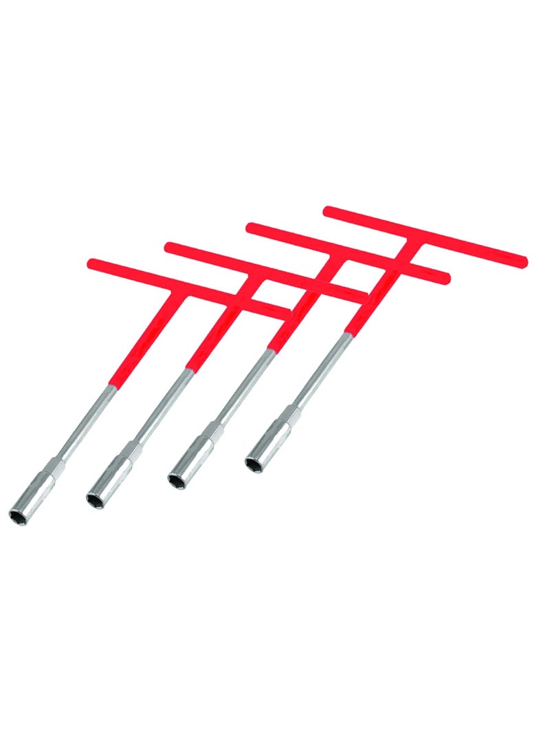 XDLB XDLB T spanner Chrome finish 8mm10mm 12mm14mm Spanner Set  - Image 1
