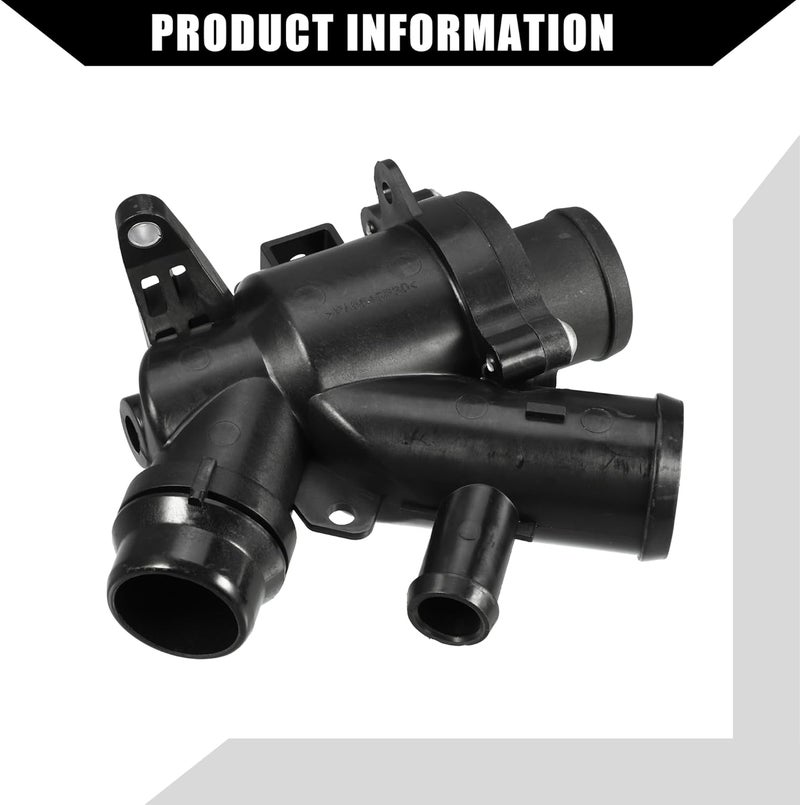 Hihaha No.LR010799 Engine Coolant Thermostat Housing Assembly for Land Rover LR4 and Range Rover Sport - Image 5