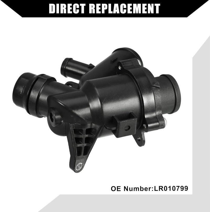 Hihaha No.LR010799 Engine Coolant Thermostat Housing Assembly for Land Rover LR4 and Range Rover Sport - Image 4