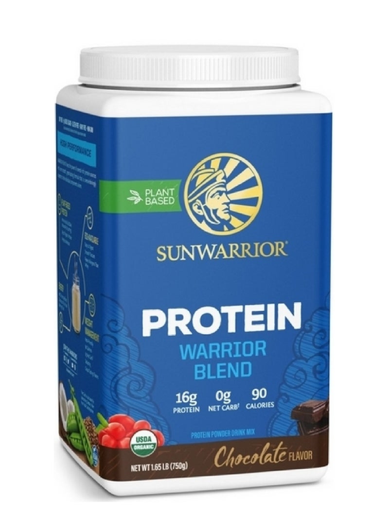 Sunwarrior Protein Warrior Blend Chocolate Flavor 750g