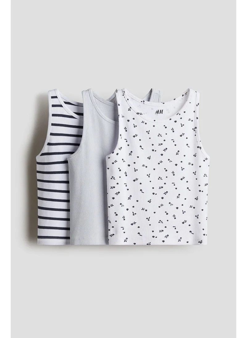 اتش اند ام 3-pack cotton vest tops