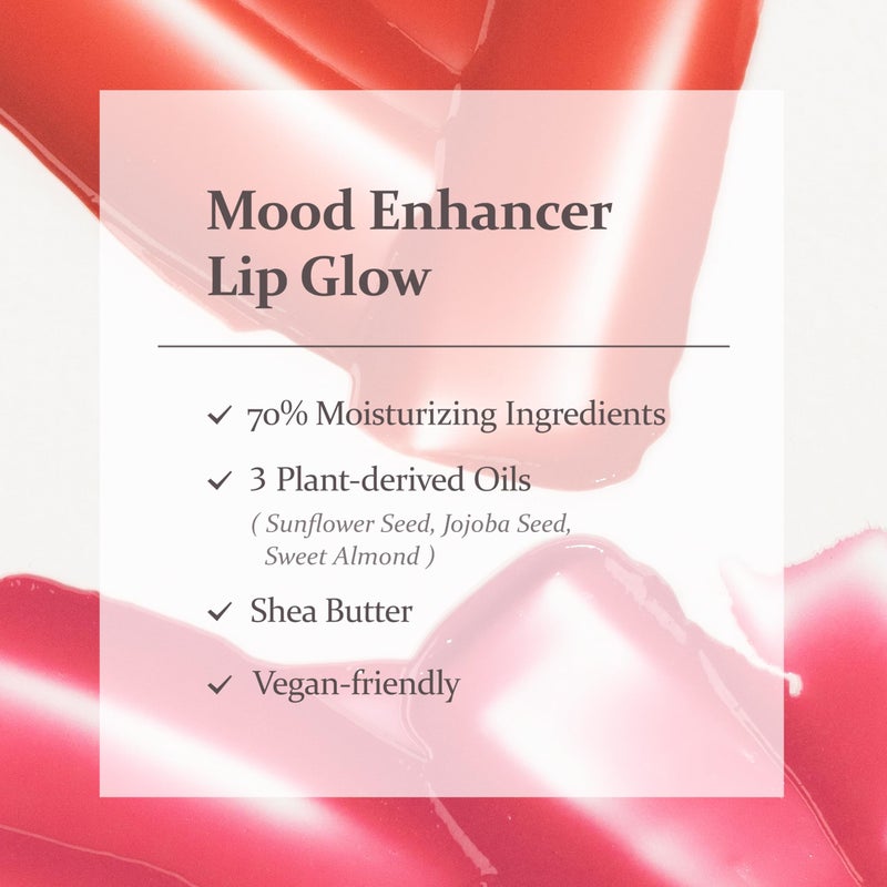 hince Mood Enhancer Lip Glow - Natural Tinted Lip Balm for Healthy Flush of Color, Effortless Swipe for Nourished, Soft Lips, Self Care Gifts for Women, 5.5g (IMPASSIONED, LW005) - Image 4