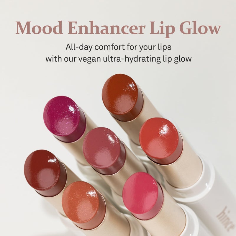 hince Mood Enhancer Lip Glow - Natural Tinted Lip Balm for Healthy Flush of Color, Effortless Swipe for Nourished, Soft Lips, Self Care Gifts for Women, 5.5g (IMPASSIONED, LW005) - Image 2
