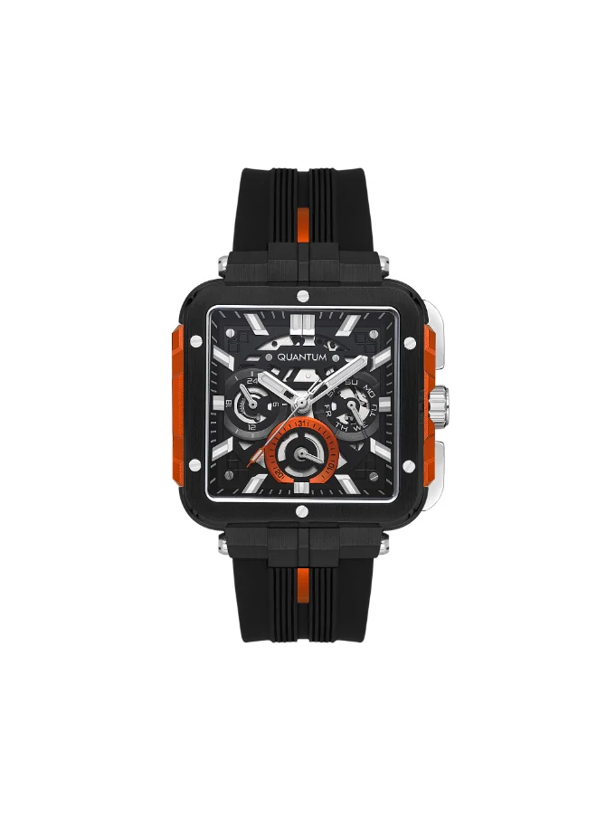 كوانتوم QUANTUM Men Multi Function Black Dial Watch - PWG1102.651