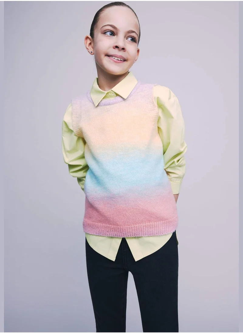 ديفاكتو Girl Tricot Sweater