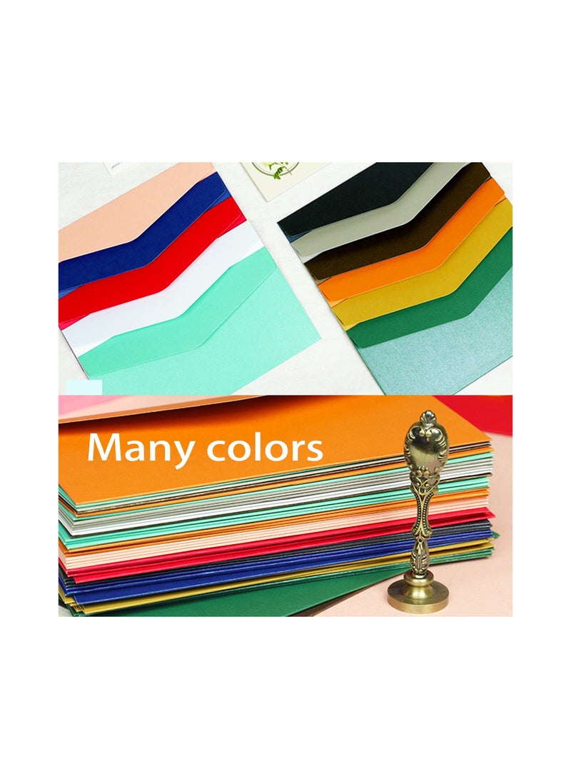 XiuWoo 30 colored envelopes pearl wax sealed custom invitation - Image 4