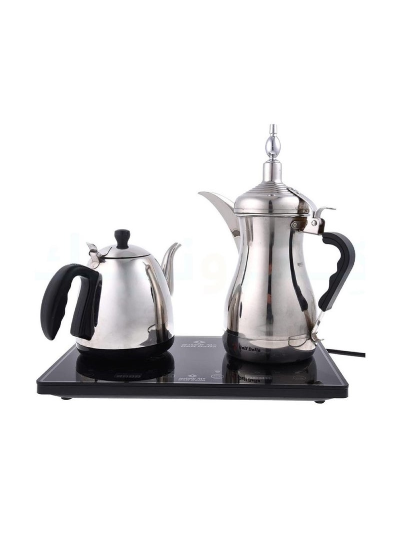 Gulf Dalla Gulf Dalla Deluxe Electric Arabic Coffee Tea Maker 1600W 1000Ml+600Ml  - Image 2