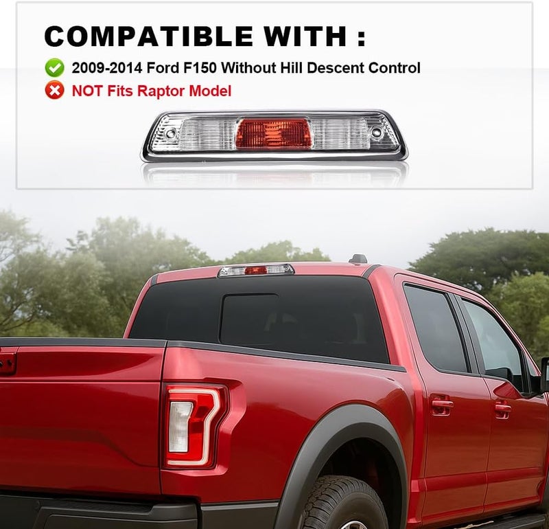 GRAND ORANGE Brake Lights for 2009-2014 Ford F150 - Third Tail Brake Lamps - Image 2